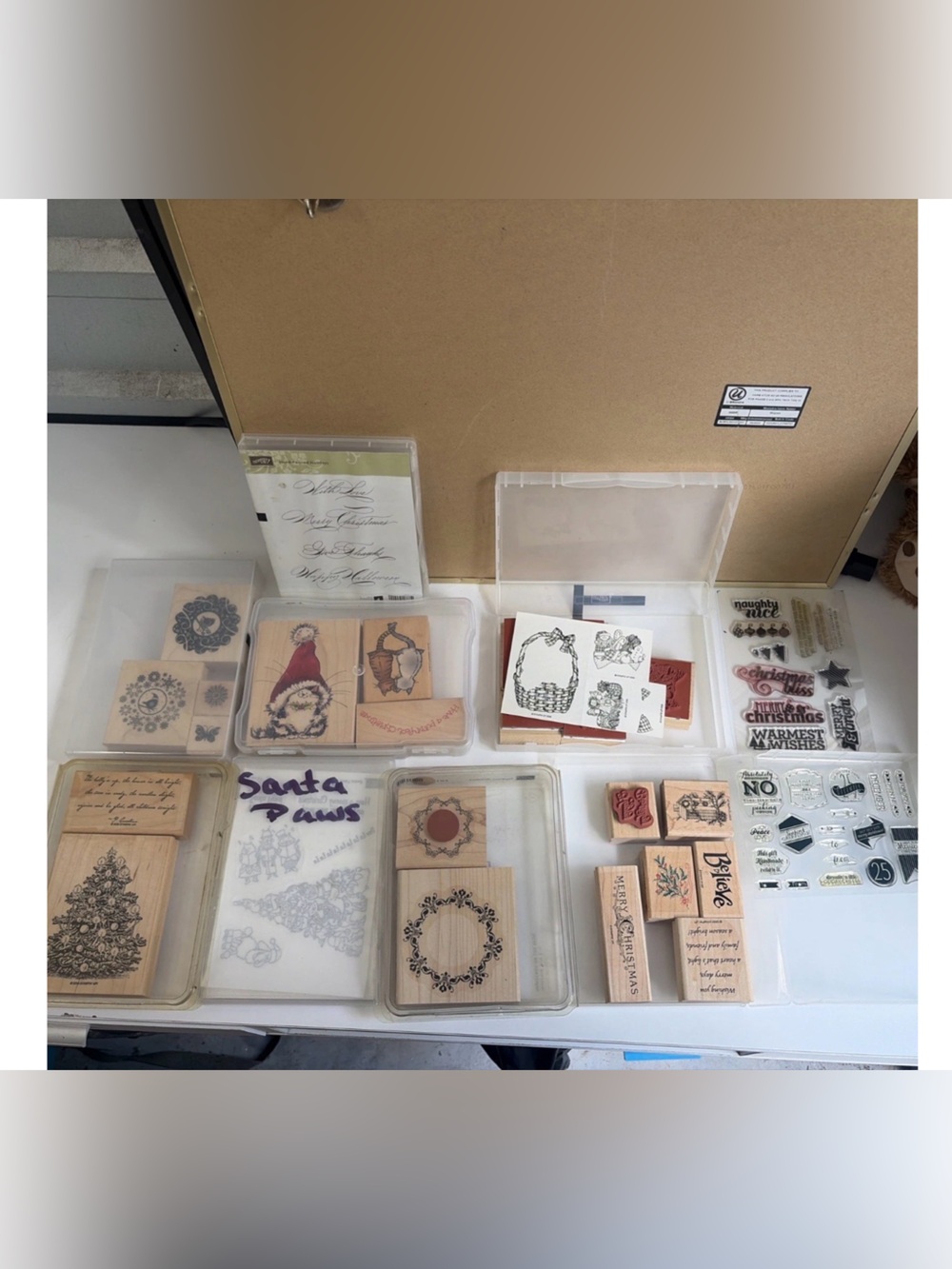 Stampin’ up Set with Holiday Designs -